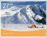 Used NK 2044   View of Peter I Island 27 Krone Multicolor