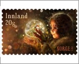 Used NK 2066   Child with Snow Globe  Krone Multicolor