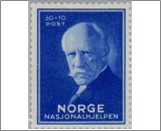 Mint NK 236 Fridtjof Nansen 30 Øre Dark ultramarine