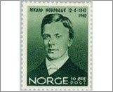 Mint NK 302 Rikard Nordraak 10 Øre Dark green