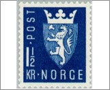 Used NK 330   Ducal crown 1.5 Krone Dark blue