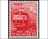 Mint NK 420 Diesel-hydraulic Express train 30 Øre Red