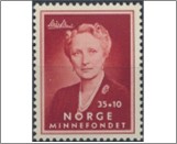 Used NK 441   Princess Märtha (1901-1954) 35 Øre Dark brown red