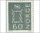 Mint NK 524 Knot and Northstar 60 Øre Blackish green grey