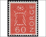 Used NK 525   Knot and Northstar 60 Øre Orange red