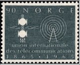 Mint NK 561 ITU Dark grey blue 90 Øre