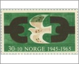 Used NK 562   Liberation Brown,Dark green 30 Øre