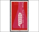 Mint NK 584 Ear of Wheat and conical flask Multicolor 55 Øre