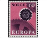 Mint NK 589 C.E.P.T.- Radar Dull purple,Violet purple 60 Øre