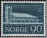 Mint NK 594 Mission in Santal Dark blue 90 Øre