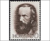 Mint NK 606 Aasmund Olavsson Vinje (1818-1870)
