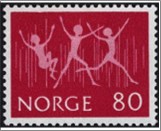 Used NK 693   Youth and Leisure Dark pink lilac 80 Øre