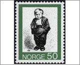 Used NK 700   "The Little Boy" Black,Black olive green 50 Øre