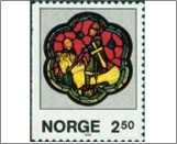 Used NK 1007   Christmas Multicolor 2.5 Krone