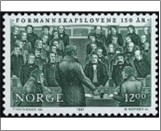 Used NK 1015   150th anniversary of Local councils Dark green 12 Krone