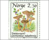 Used NK 1017   Trumpet Chanterelles (Cantharellus tubaeformis) Multicolor 2.7 Krone