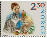 Used NK 1032   Christmas Multicolor 2.3 Krone