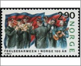 Used NK 1036   Salvation Army Band Multicolor 2.9 Krone