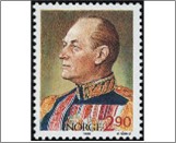 Used NK 1049   King Olav- Birthday Multicolor 2.9 Krone