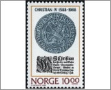 Used NK 1051   King Christian IV Multicolor 10 Krone