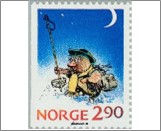 Used NK 1056   Ludvig with ski stick Multicolor 2.9 Krone