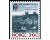 Used NK 1064   Vardo 200th Annversary Multicolor 3 Krone