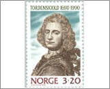 Used NK 1095   Peter Wessel Tordenskiold (1690-1720) admiral 3.2 Krone Multicolor