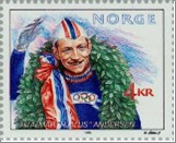 Used NK 1102   Hjalmar Andersen 4 Krone Multicolor