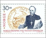 Used NK 1105   Lars Olof Jonathan Söderblom (1866-1931) Swedish clergyman 30 Krone Multicolor