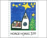 Used NK 1107   Children's drawings 3.2 Krone Multicolor