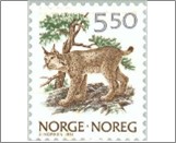 Used NK 1108   Lynx (Lynx lynx) 5.5 Krone Multicolor