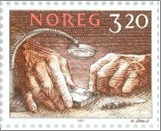 Used NK 1120   Stamp Day- Engraving 3.2 Krone Multicolor