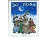 Used NK 1131   Christmas 3.2 Krone Multicolor