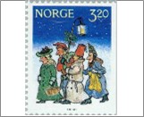 Used NK 1132   Christmas 3.2 Krone Multicolor