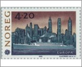 Used NK 1146   Passengership "Stavangerfjord" (1918) 4.2 Krone Multicolor