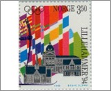 Used NK 1189   Olympic Games 3.5 Krone Multicolor