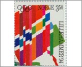 Used NK 1197   Olympic Games 3.5 Krone Multicolor