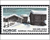 Used NK 1210   Folk Museum 3 Krone Multicolor