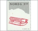 Used NK 1219   Christmas 3.5 Krone Multicolor