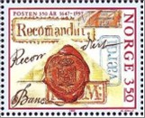 Used NK 1239   Stampexhibition NORWEX 97 3.5 Krone Multicolor