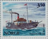 Used NK 1268   Int.Philatelic exhibition Norwex 97 3.5 Krone Multicolor