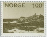 Used NK 727   Lindesnes Cape Brown olive 1 Krone