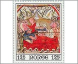 Used NK 764   Nativity Multicolor 1.25 Krone