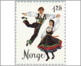 Used NK 769   "Gangar" Setesdal Multicolor 1.25 Krone