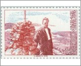 Used NK 778   Olav Duun (1876-1939) author Multicolor 1.25 Krone