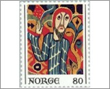 Used NK 782   Baldishol Tapestry Multicolor 80 Øre