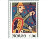 Used NK 783   Baldishol Tapestry Multicolor 1 Krone