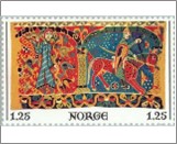 Used NK 784   Baldishol Tapestry Multicolor 1.25 Krone