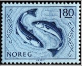 Used NK 800   Fish hooks & Whiting (Merlangius merlangus) Light blue,Dark violet blue 1.8 Krone