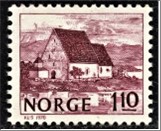 Used NK 815   Trondenes Church, Harstad Violet purple 1.1 Krone